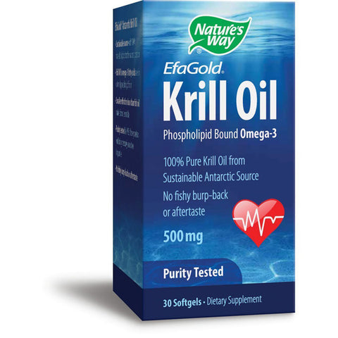 NATURES WAY - EFAGold Krill Oil 500 mg
