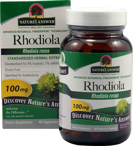 Natures Answer Rhodiola Root Standardized