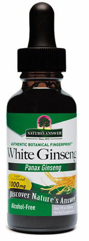 Natures Answer Ginseng Chinese White Root