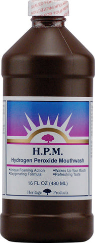 Heritage Hydrogen Peroxide Mouthwash Original