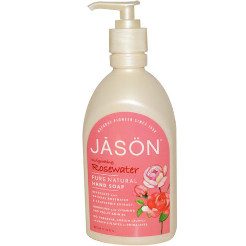 Jason Natural Glycerine Rosewater Satin Soap for Hands Face