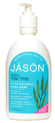 Jason Natural Tea Tree Oil Satin Soap For Hands and Face