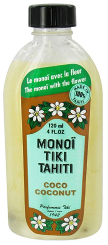 Monoi Tiare Tahiti Coconut Oil Natural Suntan Oil SPF3
