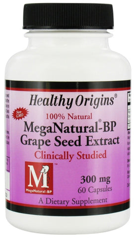 Healthy Origins MegaNatural BP Grape Seed Extract 300 mg