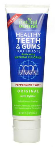 Natural Dentist Healthy Teeth and Gums Original Peppermint Twist