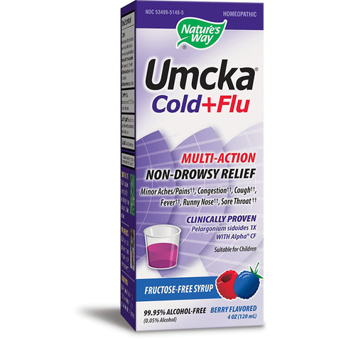 NATURES WAY - Umcka Cold and Flu Berry Syrup