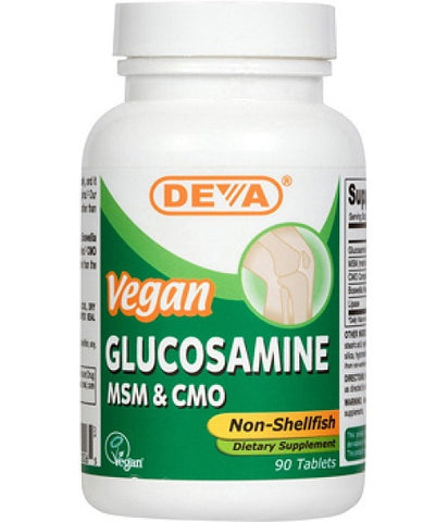 Deva Nutrition Vegan Glucosamine MSM CMO