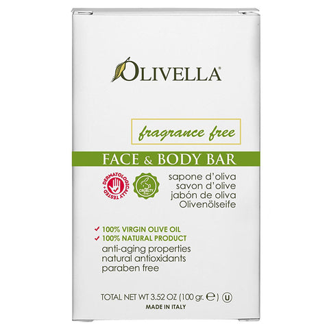 OLIVELLA - Face and Body Bar Soap Unscented