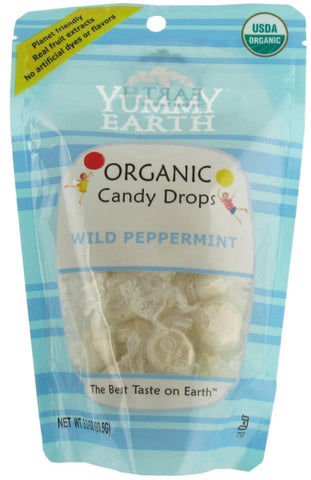 Yummy Earth Wild Peppermint Organic Candy Drops