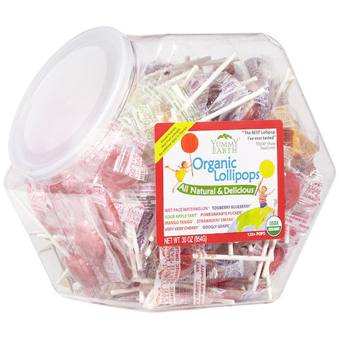 Yummy Earth Counter Bin Organic Lollipops