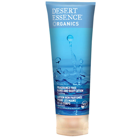 DESERT ESSENCE - Fragrance Free Hand and Body Lotion