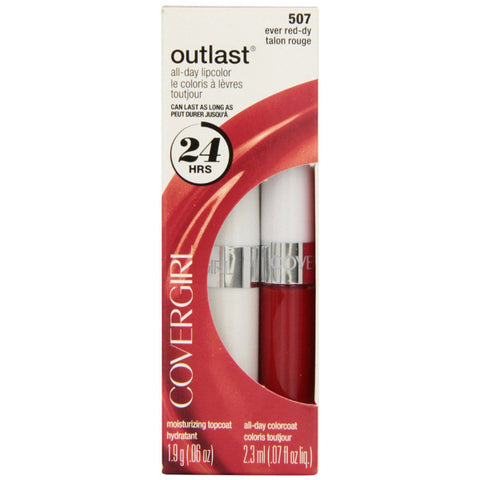 COVERGIRL - Outlast All-Day Lipcolor Ever Red-Dy 507