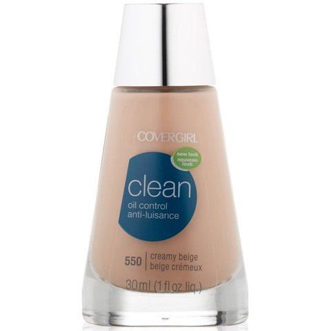 COVERGIRL - Clean Oil Control Liquid Makeup Creamy Beige