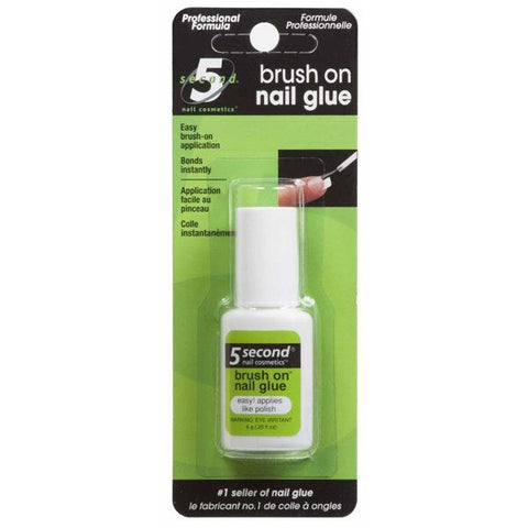 5 SECOND - Brush On Nail Glue