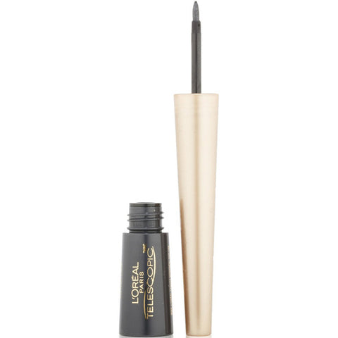 L'OREAL - Telescopic Precision Liquid Eyeliner 820 Charcoal