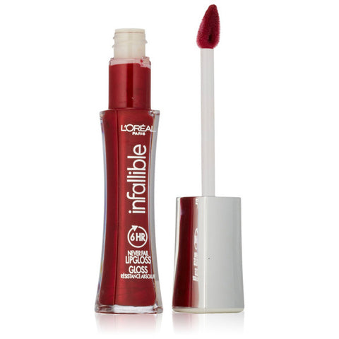 L'OREAL - Infallible 8HR Le Gloss 315 Rebel Red