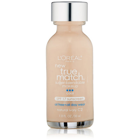 L'OREAL - True Match Super-Blendable Makeup C2 Natural Ivory