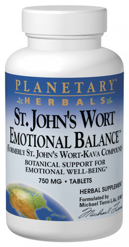 Planetary Herbals St Johns Wort Emotional Balance