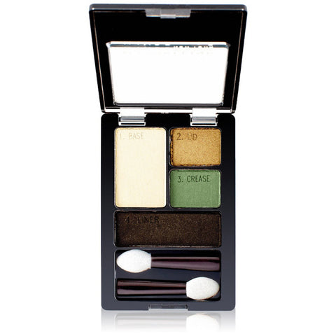 MAYBELLINE - Expert Wear Eyeshadow Quads Emerald Smokes