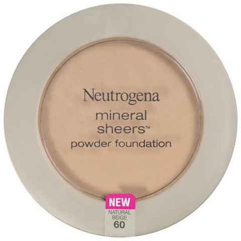 NEUTROGENA - Mineral Sheers Powder Foundation #60 Natural Beige