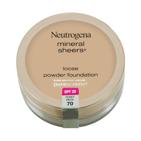 NEUTROGENA - Mineral Sheers Powder Foundation #70 Honey Beige