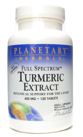 Planetary Herbals Turmeric Extract Full Spectrum