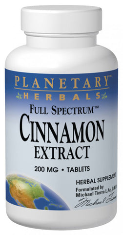Planetary Herbals Cinnamon Extract Full Spectrum