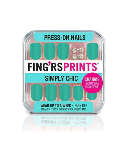 FING'RS - Simply Chic Press-On Nails Green