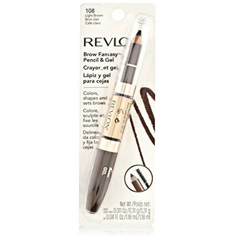 REVLON - Brow Fantasy Pencil & Gel 108 Light Brown