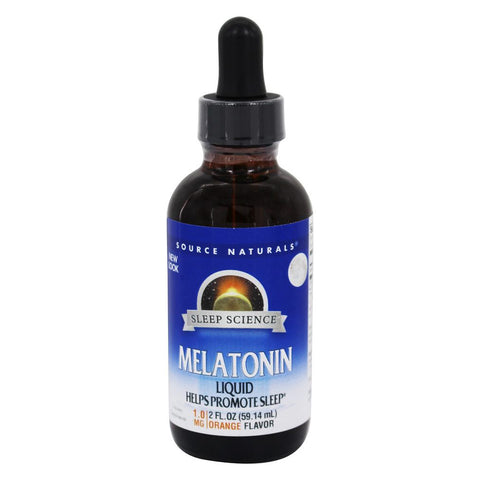 SOURCE NATURALS - Sleep Science Melatonin Orange Liquid