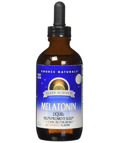 SOURCE NATURALS - Sleep Science Melatonin Orange Liquid