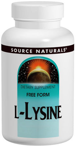 Source Naturals L Lysine 500 mg