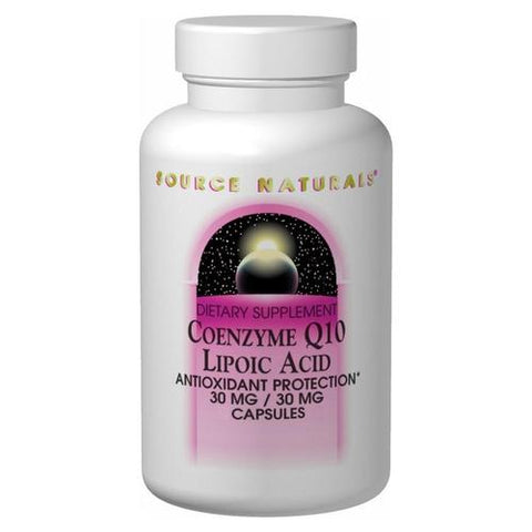 Source Naturals Coenzyme Q10 Lipoic Acid