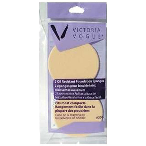 COLORA - Victoria Vogue Oil Resistant 2'S Foundation Sponges