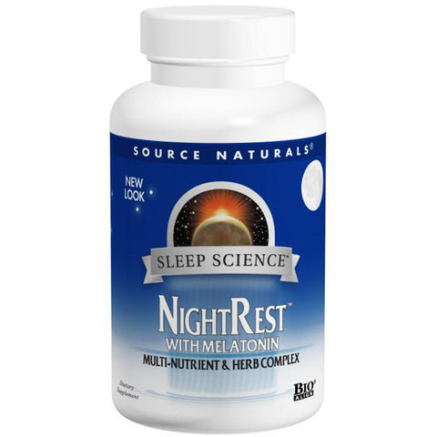 SOURCE NATURALS - Sleep Science NightRest with Melatonin