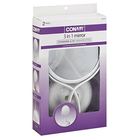 CONAIR - Mirror 3 In 1 Standard & 5x Magnification