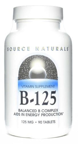 Source Naturals Vitamin B 125