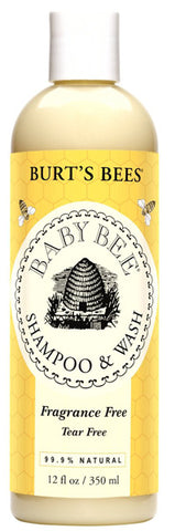 BURT'S BEES - Baby Bee Fragrance Free Shampoo and Wash