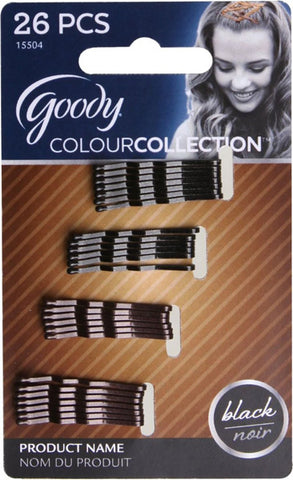 GOODY - Colour Collection Metallic Small Bobby Pin Black
