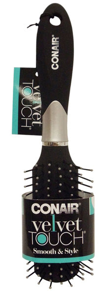 CONAIR - Velvet Touch Hair Brush Cushion Mid Size