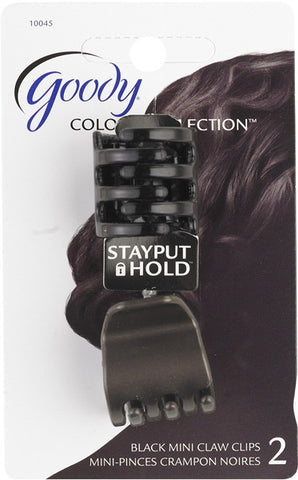 GOODY - Colour Collection Mini Claw Clip Black