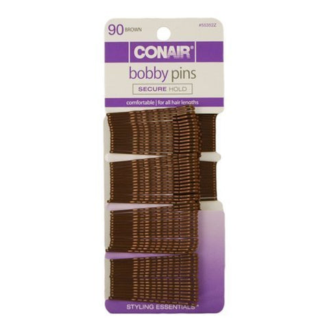 CONAIR - Styling Essentials Bobby Pins Brown