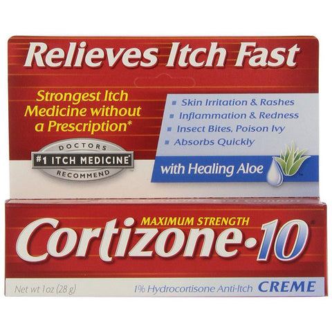 CORTIZONE-10 - 1% Hydrocortisone Anti-Itch Cream