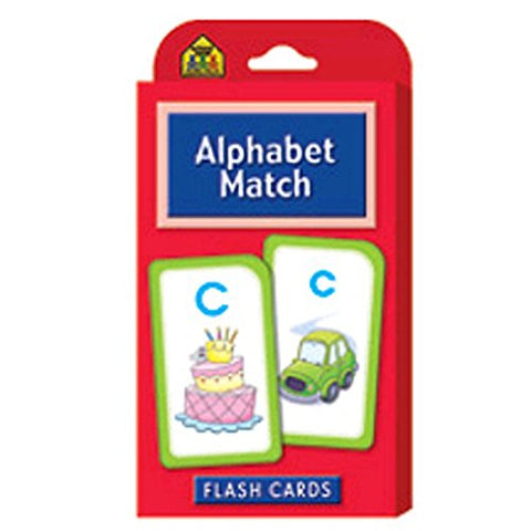 SCHOOL ZONE - Alphabet Match Flash Cards
