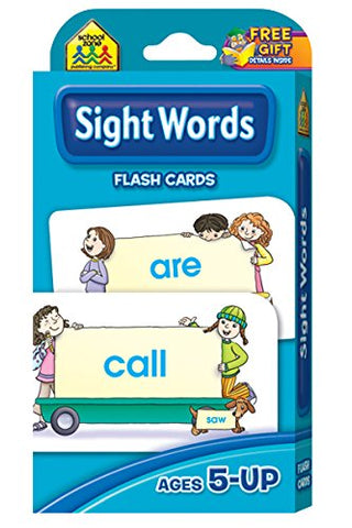 SCHOOL ZONE - Sight Words Flash Cards