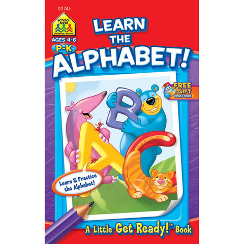 SCHOOL ZONE - My First Little Busy Book-Learn The Alphabet
