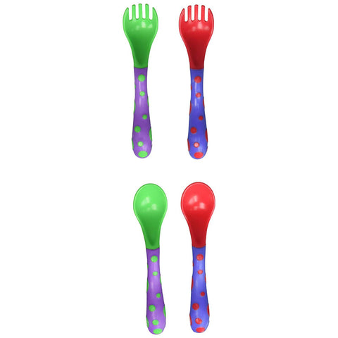 NUBY - Fun Feeding Spoons & Forks