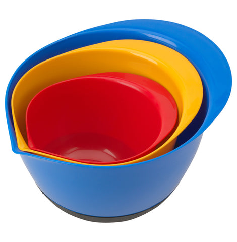 GOOD COOK - Plastic Mixing Bowl Set