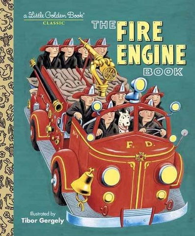 GOLDEN BOOKS - The Fire Engine Book