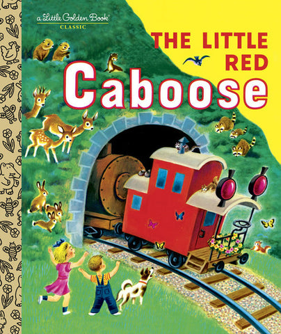 GOLDEN BOOKS - The Little Red Caboose